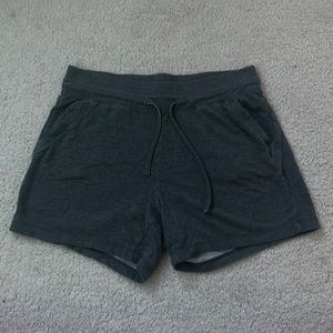 Dark gray sweat shorts size S